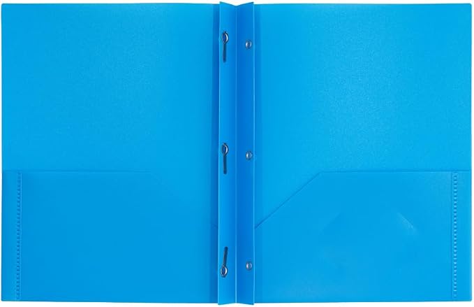 JAM PAPER Plastic Color POP Folders - Image 2