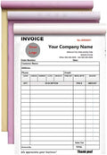 Personalized Invoice Book Custom 2 Part/3 Part Receipt Book Quote Estimate by BFHEFGSUU