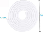 QCSIW 1/2" x 10ft Black/White Cable Sleeve - Image 6