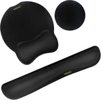 VAGAU Premium Keyboard Wrist Rest and Mouse Pad Wrist Support, Ergonomic Memory by VAGAU
