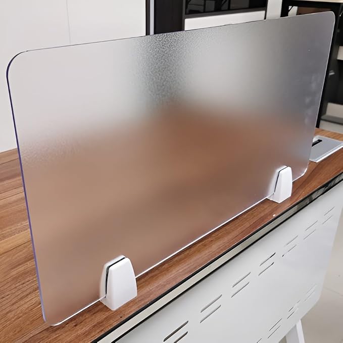 Nisorpa Desk Divider Privacy Panels Acrylic Partitions by Nisorpa