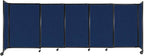 Versare Straightwall Sliding Portable Wall Partition | Freestanding Office by VERSARE