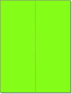 8-1/2 x 11" Neon Color High Light Fluorescent Labels by NextDayLabels