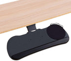 FERSGO Under Desk Keyboard Tray, 17.75" Track, One Knob Control, Undermount by FERSGO