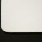 Dacasso 17" x 14" White Leatherette Luxury Conference Table Pad - Image 4