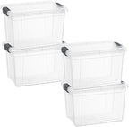 Superio Clear Storage Bins by Superio