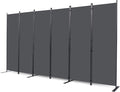 CHOSENM Room Divider, 6 Panel Folding Privacy Screens by CHOSENM