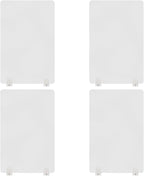 4PCS Desk Dividers Office Partitions, Privacy Desk Panel Protective, Acrylic - Image 3