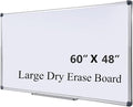 60 x 48 Inch Magnetic Whiteboard by DexBoard