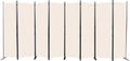 CHOSENM Room Divider, 8 Panel Folding Privacy Screens by CHOSENM