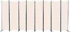 CHOSENM Room Divider, 8 Panel Folding Privacy Screens by CHOSENM