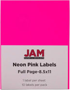 JAM PAPER Full Sheet Shipping Labels - Image 5