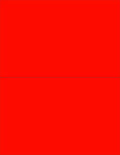 NextDayLabels - 8-1/2 x 11 Neon Color High Light Fluorescent Labels by NextDayLabels
