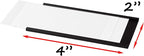 Realth Magnetic Label Holders 2'' x 4'' 70 Pack - Image 2