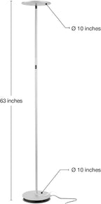 Brightech Sky LED Floor lamp, Torchiere Super Bright Floor Lamp - Image 6