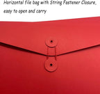10pcs A4 Kraft Paper Envelopes Portfolio Foolscap File Folders Document Folder - Image 3