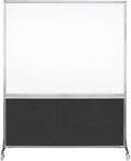 DivideWrite Mobile Whiteboard | Double Sided Dry Erase Board | Portable Office by VERSARE
