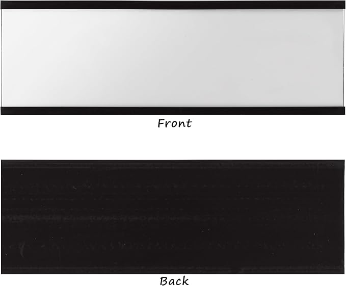Realth C Channel Magnetic Label Holders 30 Pack 1'' x 3'' - Image 4