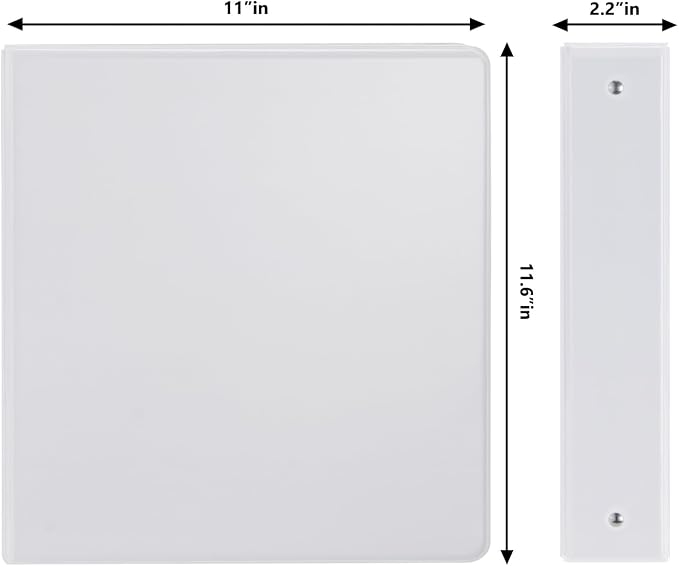 COMIX Sturdy 3 Ring Binder 1.5 inch - Image 3