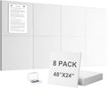 G Gamit Large Felt Wall Tiles Bulletin Board, Large Cork Board Alternative by GGAMIT