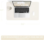 YSAGi Non-Slip Leather Desk Pad, Desk Matt - Image 5