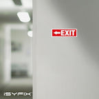 iSYFIX Exit Signs 6 Pack 12x4 Inch - Image 6