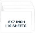 Cardstock 5x7, 110 Sheets Card Stock, Heavy Card stock, Cardstock Paper by Glyanlee