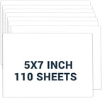 Cardstock 5x7, 110 Sheets Card Stock, Heavy Card stock, Cardstock Paper by Glyanlee