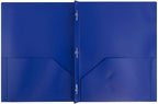 JAM PAPER Plastic 2 Pocket POP Folders - Image 2