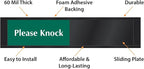 SmartSign In Session Do Not Disturb/Please Knock Slider Door Sign - Image 5