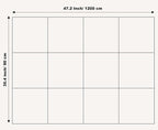 DECORITA Felt Wall Tiles | Large Cork Board Alternative | Aesthetic Felt - Image 2