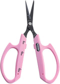 Saboten Fluorine Coated Straight Blade Trimming Scissors Pink PT-1 160mm by DL+Wholesale