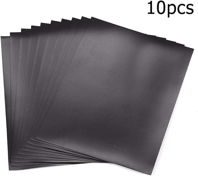 20PCS/Set 10 PCS 0.5mm Thickness Magnetic Sheets and 10PCS 7x5inch Clear - Image 4
