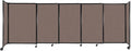 Versare Straightwall Sliding Portable Wall Partition | Freestanding Office by VERSARE