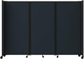 Versare Room Divider 360 Portable Wall Partition | Folding Panels | Large by VERSARE