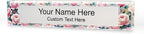 Signs ByLITA Floral Pattern Customized Nameplate | Rose Blush Personalized Full by SignsByLITA
