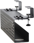 AEONS Under Desk Cable Management Tray Black Horizontal 16-inch Under Desk - Image 3