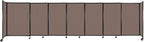 Versare Straightwall Sliding Portable Wall Partition | Freestanding Office by VERSARE