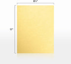 LUXPaper 8.5" x 11" Cardstock | Letter Size | Gold Metallic | 105lb. Cover | 50 - Image 2
