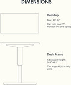 FLEXISPOT EN1 One-Piece Standing Desk - Image 6