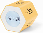 Mooas Multi-Hexagon Clock Cube, Digital Clock, Pomodoro Timer by mooas