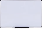 VIZ-PRO Dry Erase Board/Whiteboard, 72 x 40 Inches, Wall Mounted Board - Image 2