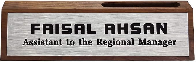 Personalized Business Desk Name Plate - Image 4