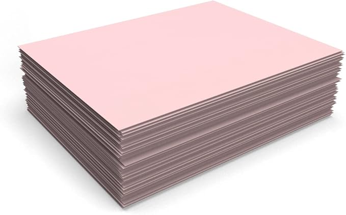 LUXPaper 8.5" x 11" Paper | Letter Size | Candy Pink | 80lb. Text | 500 Qty - Image 4