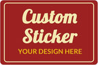 100-500 Pcs Custom Stickers Personalized Labels by Bemumley