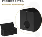 Cable Management Box, 2 Open Slots Cords Hider Box, Under Desk Power Strip - Image 4