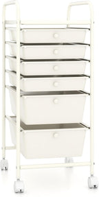 RELAX4LIFE 6-Drawer Rolling Storage Cart by RELAX4LIFE