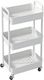Sywhitta 3-Tier Plastic Rolling Utility Cart - Image 8