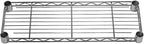 Shelving Inc. 8" d x 24" w Chrome Wire Shelving - Image 3