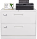 MIIIKO 2 Drawer Lateral File Cabinet by MIIIKOOfficeFurniture